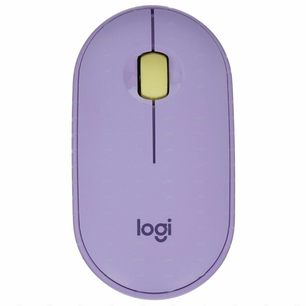 Мышь беспроводная Logitech Pebble M350 910-006654 фиолетовый