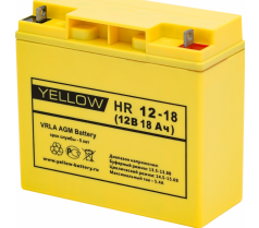 Аккумулятор Yellow HR 12-18