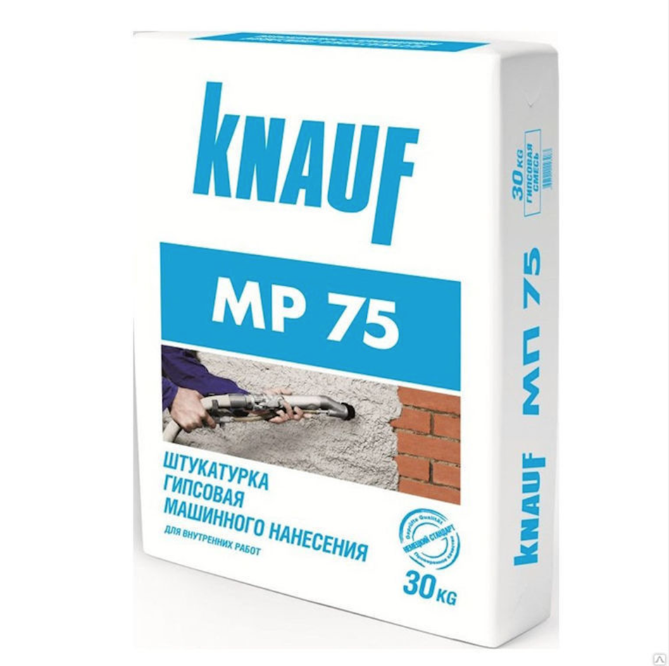 Knauf Штукатурка гипсовая МП-75 (Knauf) 30кг