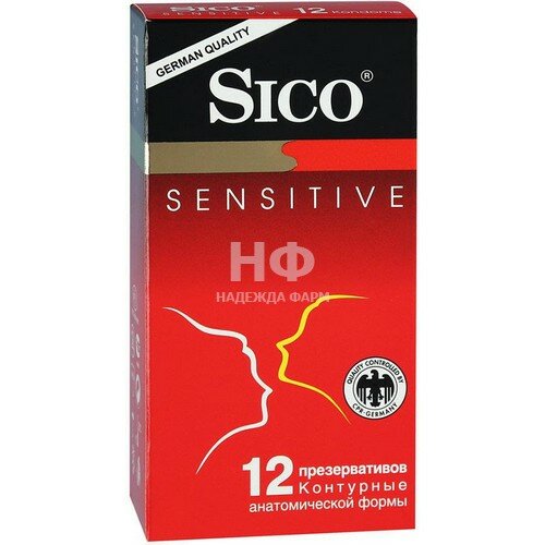 Презервативы ЦПР Продукционис-унд Вертрибс Презерватив Sico №12 sensitive