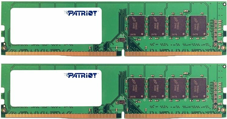 Оперативная память 16Gb DDR4 2666MHz Patriot Signature (PSD416G2666K)