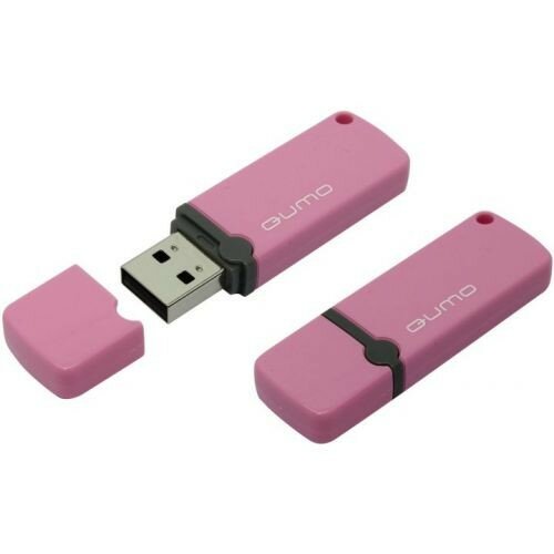 Qumo USB 2.0 16GB Optiva 02 Pink QM16GUD-OP2-pink