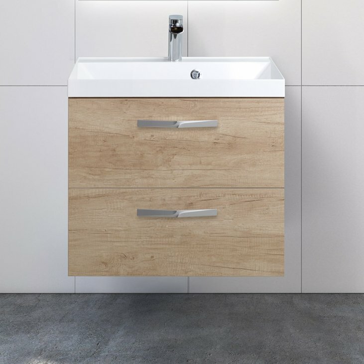 BelBagno Тумба с раковиной Aurora 60 rovere nebrasca nature