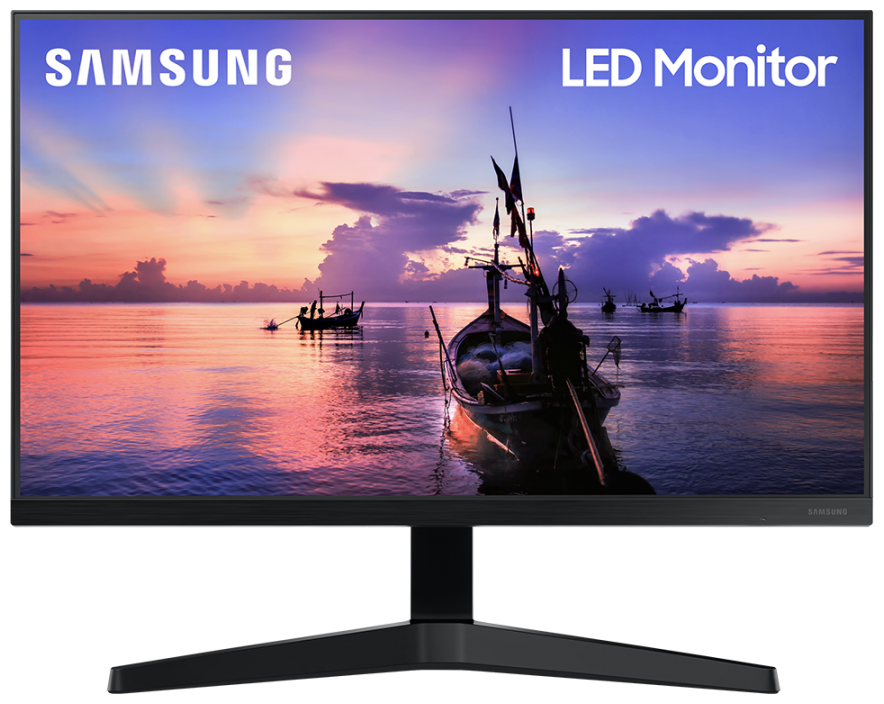 Монитор Samsung 24" F24T354FHI Blue Gray