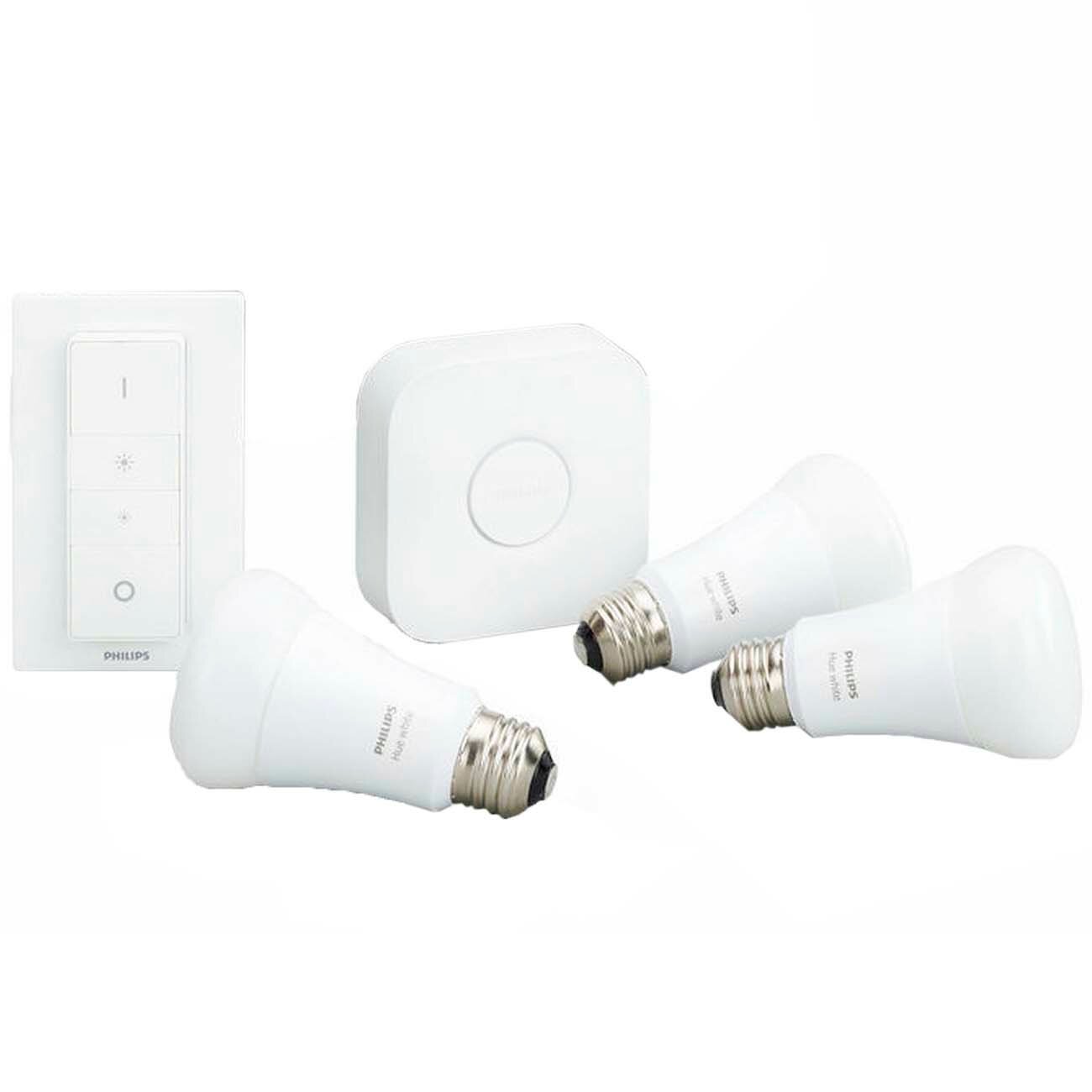 Умная лампочка Philips Hue Starter Kit E27 (929001821620)