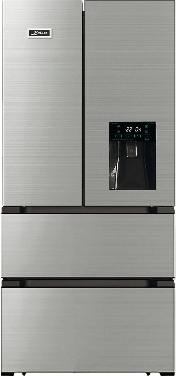 Холодильник KAISER KS 80420 R Серый - фотография № 1