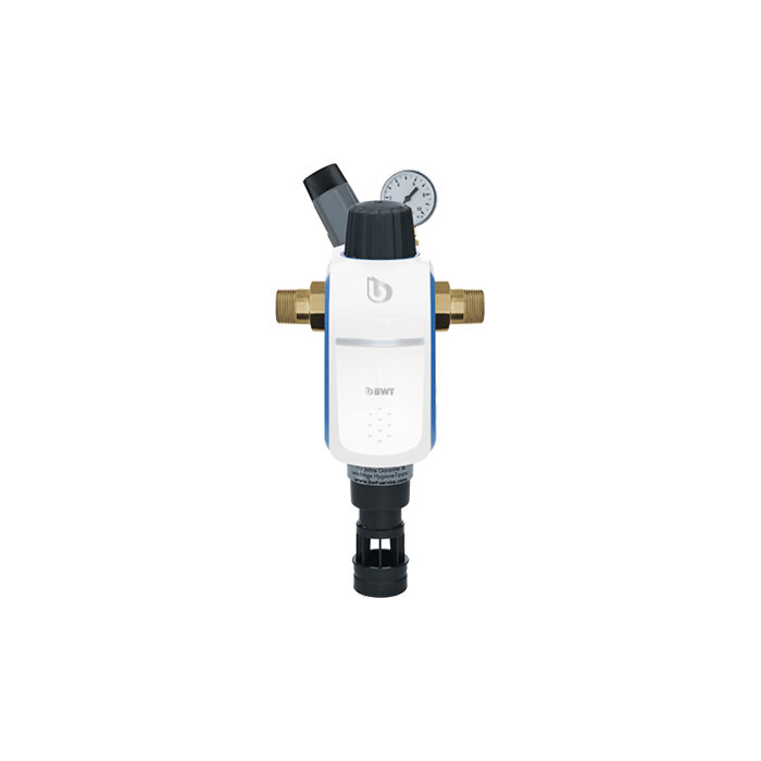 Фильтр механической очистки воды с ручной обратной промывкой с редуктором давления R1 HWS, 840370