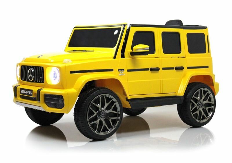 Другие электромобили Rivertoys Детский электромобиль Mercedes-Benz G63 (T999TT) желтый