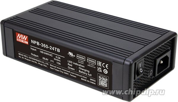 NPB-360-24TB, Устройство зарядное универсальное, 28.8В,12А,364.8Вт