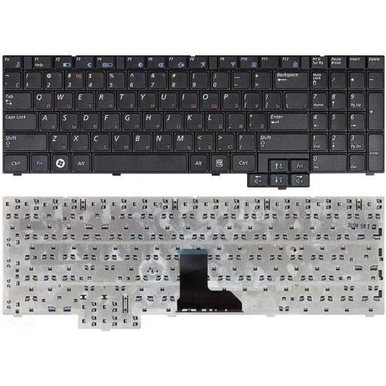 Клавиатура для ноутбука AMPERIN Samsung R519 R528 R530 R540 R618 R620 R525 R719 RV510 RV508 черная