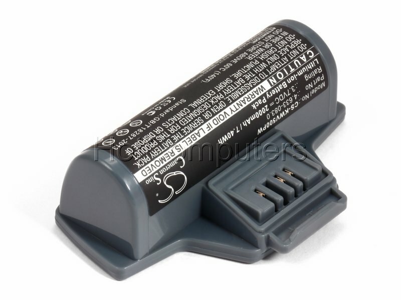 Аккумуляторная батарея CameronSino CS-KWV500PW для стеклоочистителя Karcher WV2 WV5 WV7 (4.633-083.0) 2000mAh