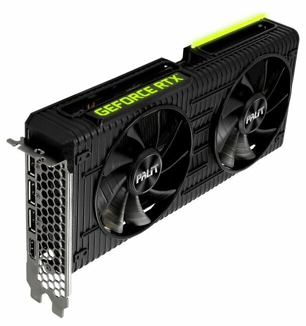 Видеокарта Palit NV RTX 3060Ti 8GB LHR PA-RTX3060TI DUAL 8G V1