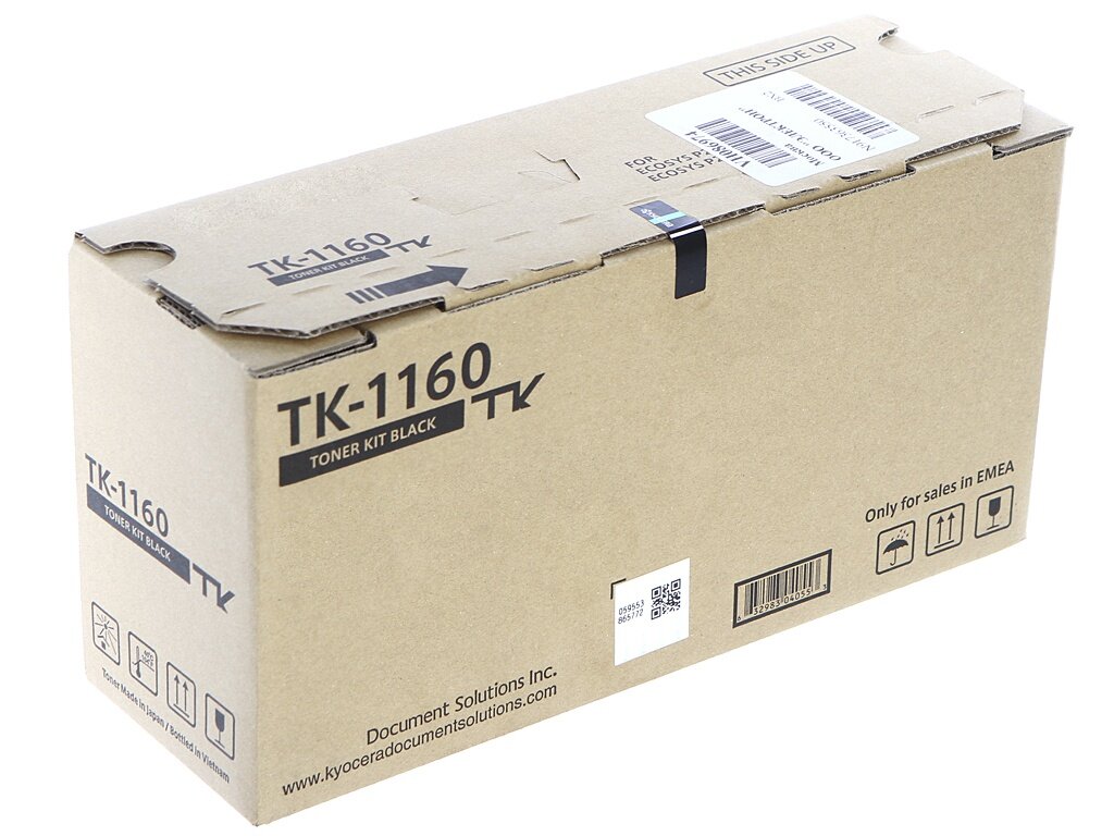 Картридж Kyocera TK-1160 Black для P2040dn/P2040dw