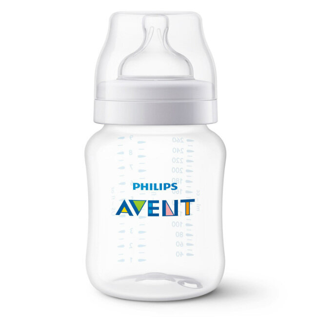 Avent Бутылочка для кормления Anti-colic полипропилен 1+ SCF813/17 260 мл, 1 шт