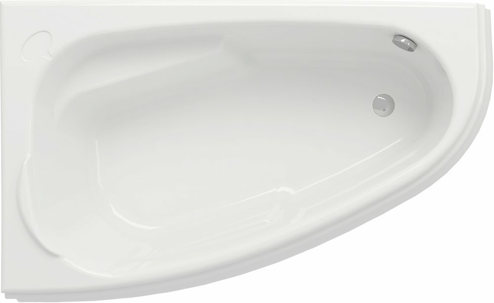 Акриловая ванна Cersanit Joanna 140x90 см, левая