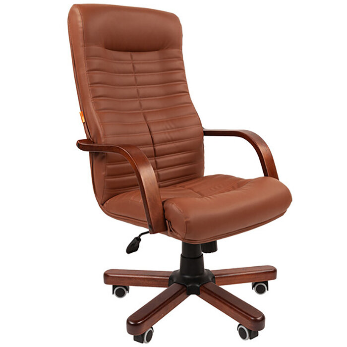 Кресло офисное Chairman 480WD экопремиум 111 brown N