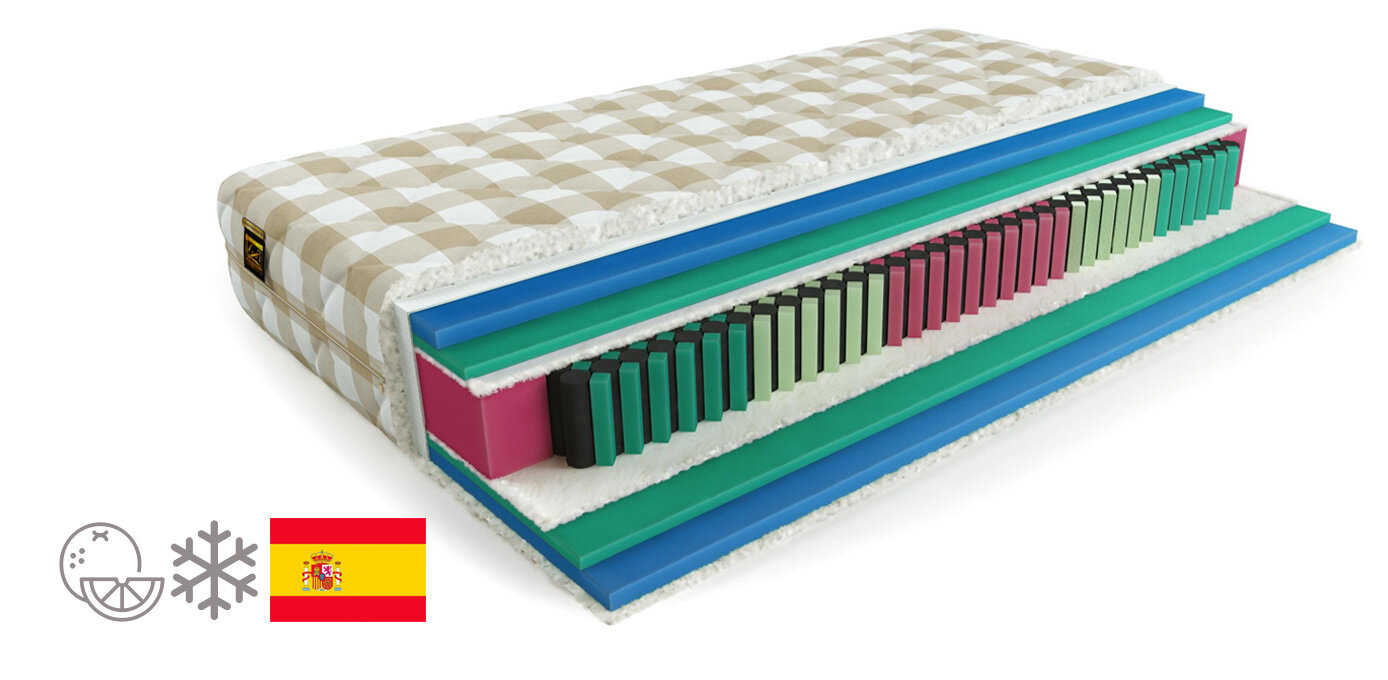 Матрас Mr.Mattress Fulwell XL, Размер 225х186 см