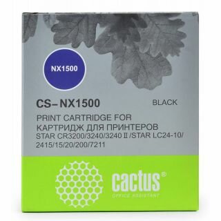 Расходный материал для печати Cactus CS-NX1500 черный