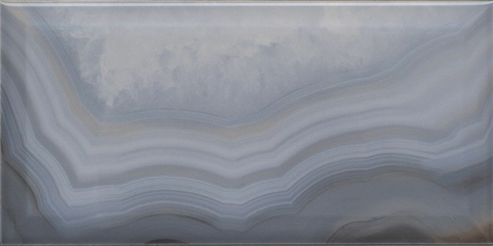 Плитка настенная Kerama Marazzi Сеттиньяно глянцевая 9,9x20 грань, синяя - фото №1