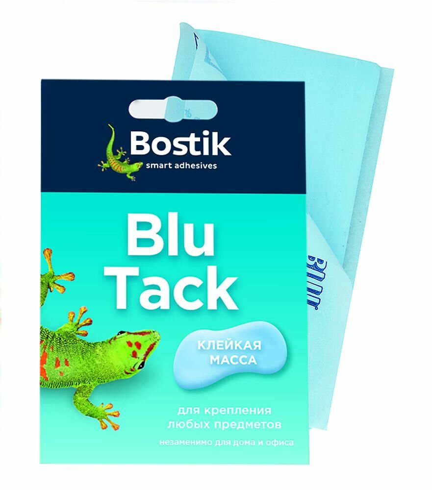 Клей строительный Bostik Blu Tack 45 гр 1 шт.