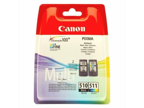 Картридж Canon PG-510/CL-511 Multipack для PIXMA MP240/260/480/ MX320/330