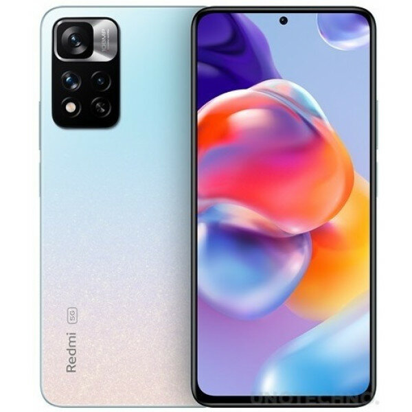 Смартфон Xiaomi Redmi Note 11 Pro + 5G MediaTek Dimensity 920 6/128 ГБ, star blue