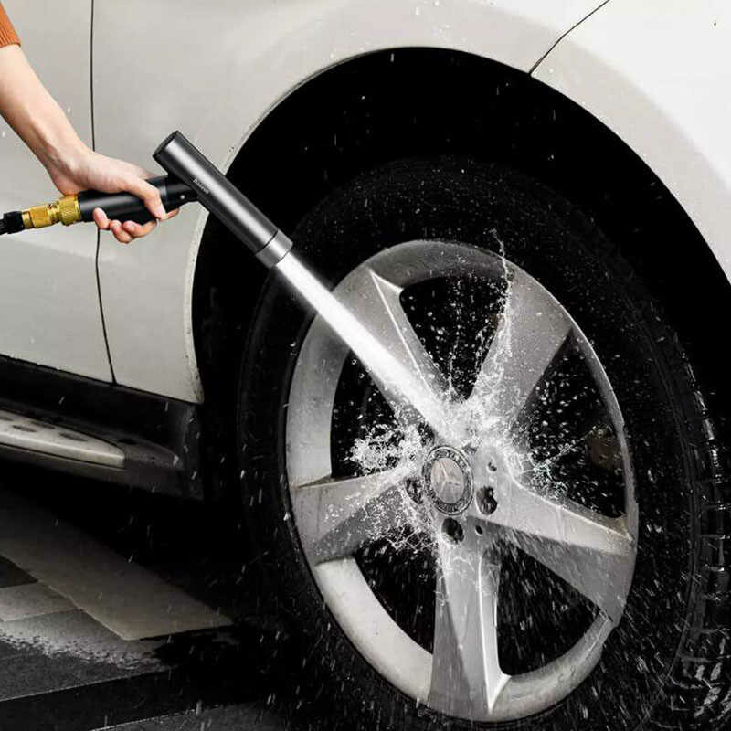 Автомойка Baseus Simple Life Car Wash Spray Nozzle After Water Filling 7.5m CRXC01-A01, black - фотография № 5