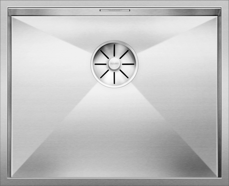 Кухонная мойка Blanco Zerox 500-U Нержавеющая сталь зеркальная полировка