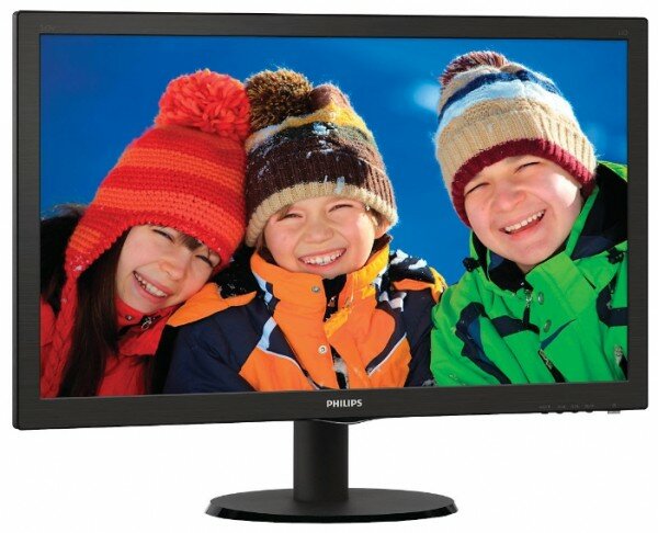 Монитор 23.6" PHILIPS 243V5QSBA/00(01) Black 243V5QSBA/00(01)