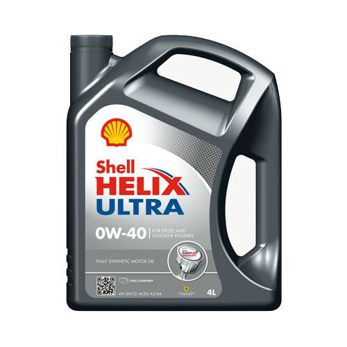 Shell Helix Ultra, 0W40, 4L (масло моторное)