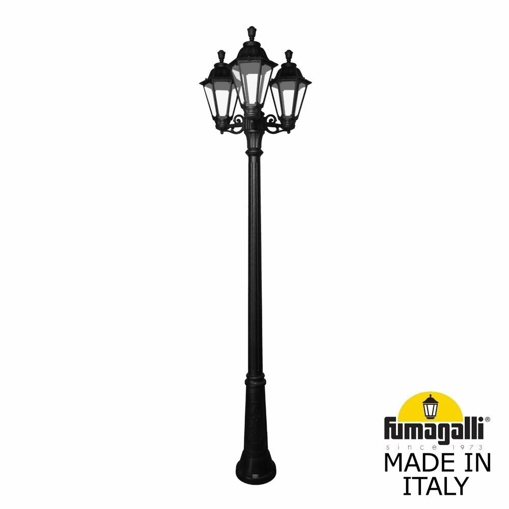 Садово-парковый фонарь Fumagalli RICU BISSO/RUT 3L E26.157.S30.AXF1R