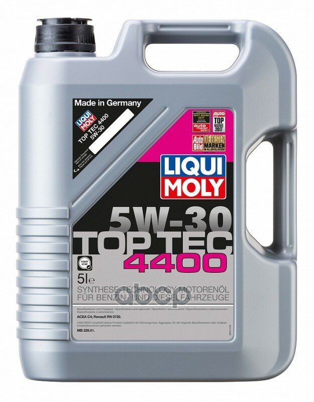 Liqui moly Масло Моторное Top Tec 4400 5w-30 5l