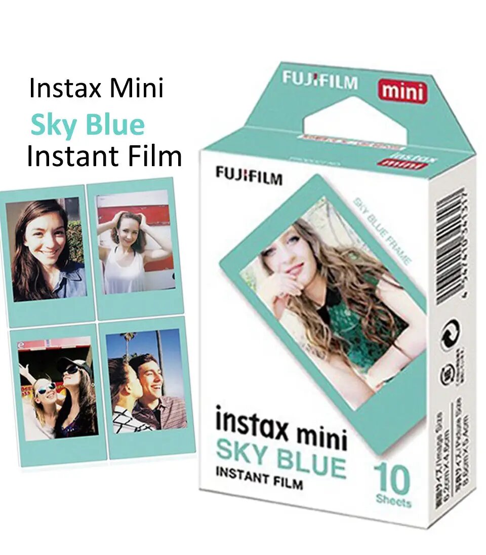  Fujifilm  Instax Mini Glossy Sky Blue 10 