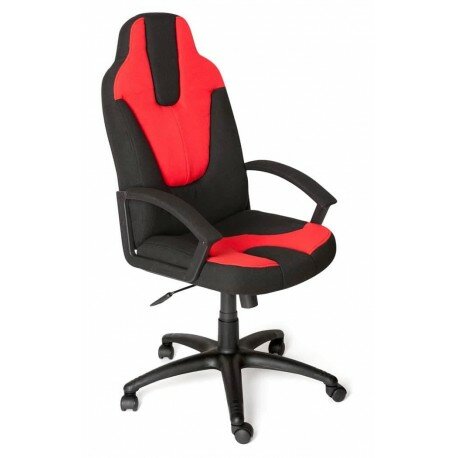 Кресло компьютерное NEO 3, черный/красный