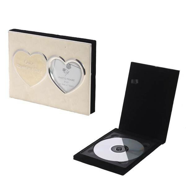 Альбом для CD диска с фоторамкой (8х8см ), L18 W3 H14 см KSM-522617
