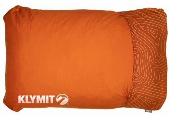 Подушка надувная Klymit Drift Camp Pillow Large оранжевая 12DROR01D