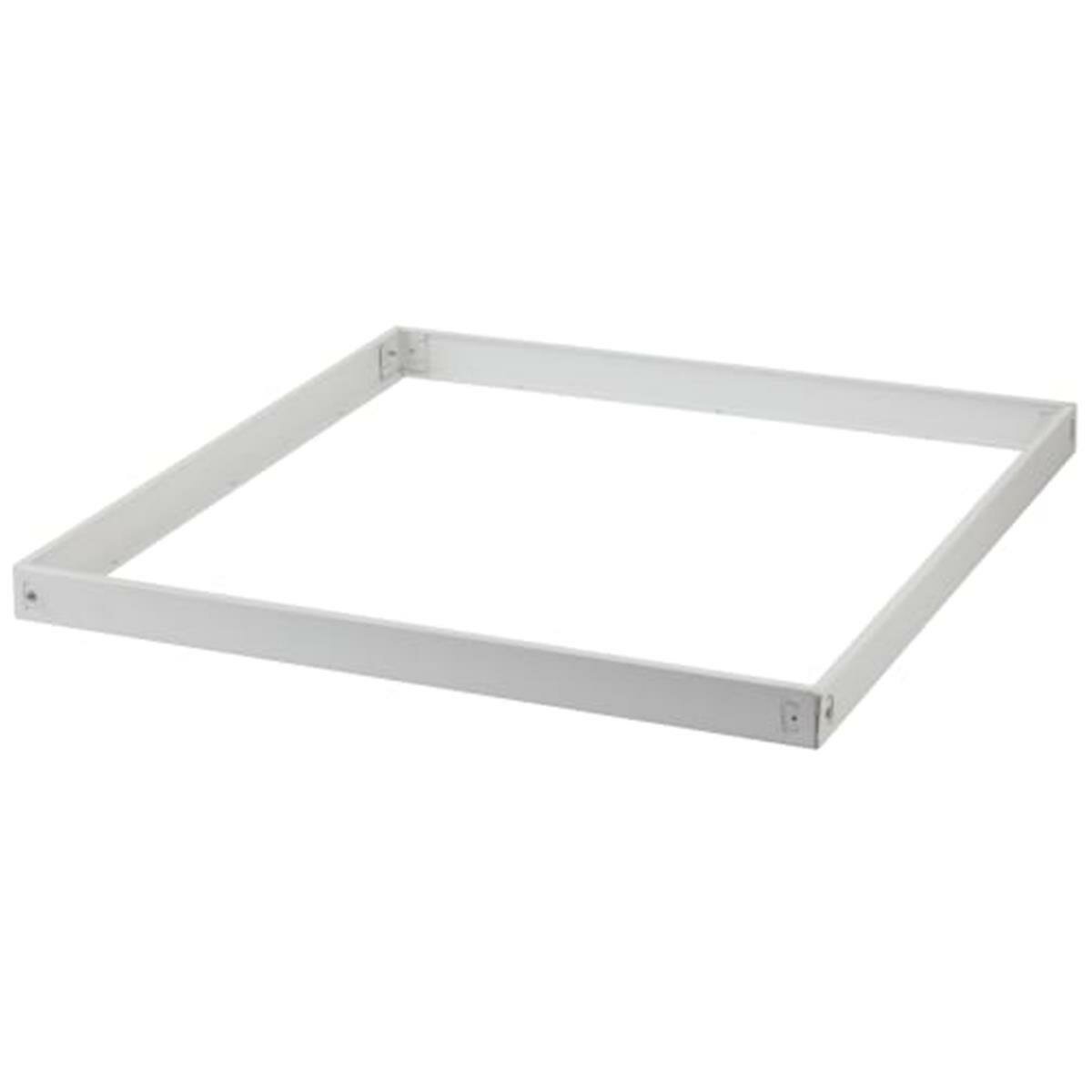 Рамка для накладного монтажа ультратонких светодиодных панелей 595х595 мм, цвет белый