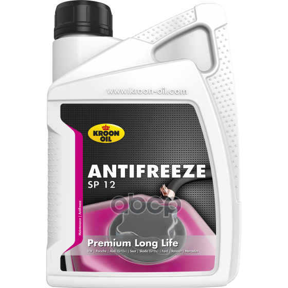 Антифриз Концентрат Antifreeze Sp 12 1L-, Фиолетового Цвета Ford Wss-M97b44-D, Volkswagen Vw Tl 774-F (G12 Plus), Mb 325.3, M...