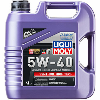 1915-2194 LIQUI MOLY Synthoil High Tech 5W-40 - 4 л. - масло моторное