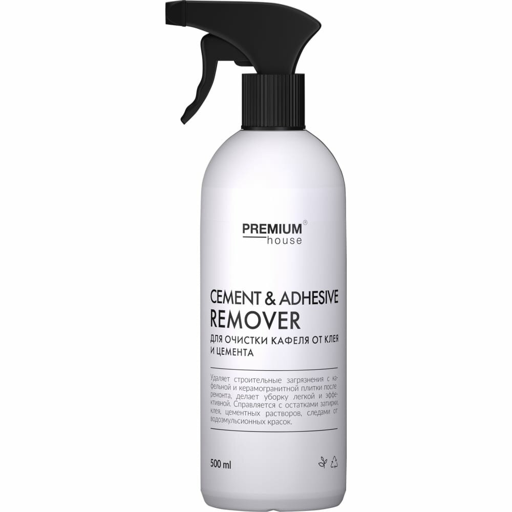 фото PREMIUM HOUSE PH для очистки кафеля от клея И цемента (0,5 л) PH очист/каф-0,5