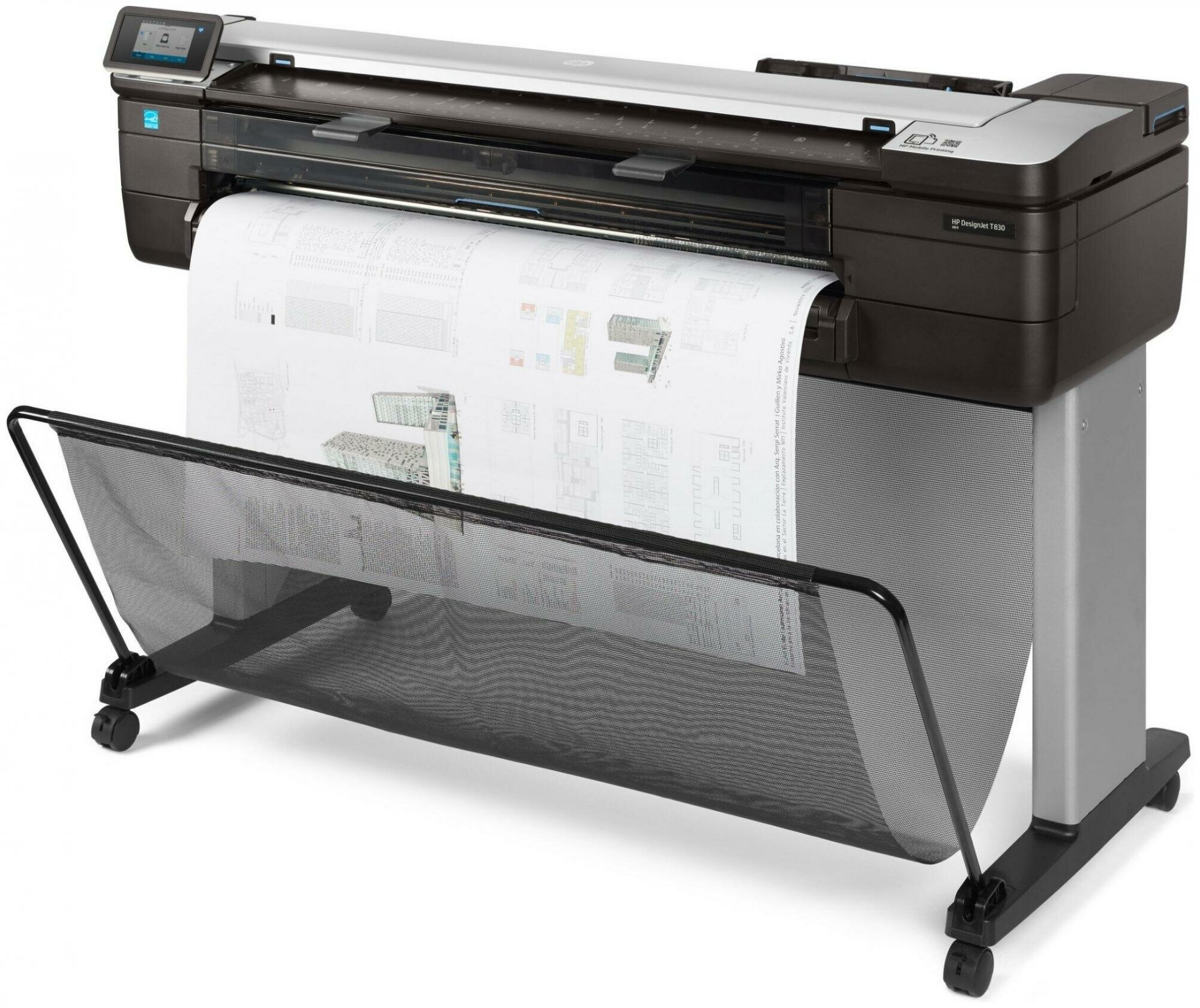 HP МФУ струйный HP DesignJet T830 36-in Multifunction (F9A30A/F9A30D)