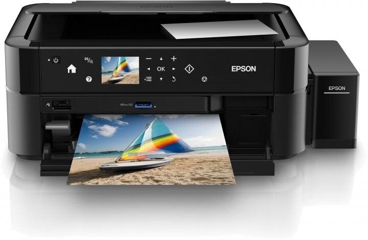 МФУ струйный EPSON Stylus L850 C11CE31402, черный