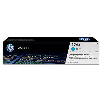 Расходный материал HP HP 126A Cyan LaserJet Print Cartridge CE311A