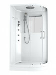 Душевая кабина Teuer Crystal D129-75L, 120 x 90 см, левосторонняя - изображение