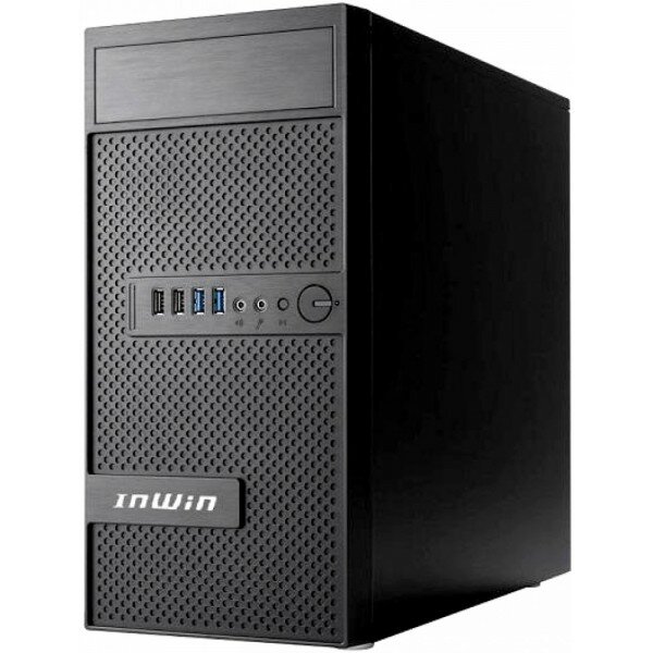 Корпус Mini Tower InWin EFS063 Black 500W RB-S500HQ7-0 U3*2+U2*2+A(HD) + Screwless+intrusion switch mATX