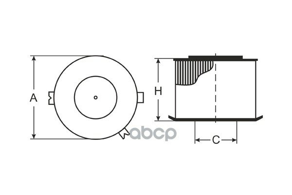 Фильтр Воздушный Vw Golf Jetta Passat Tiguan Skoda Octavia Ii Tsi 05- Sct Sb2138 SCT арт. SB2138