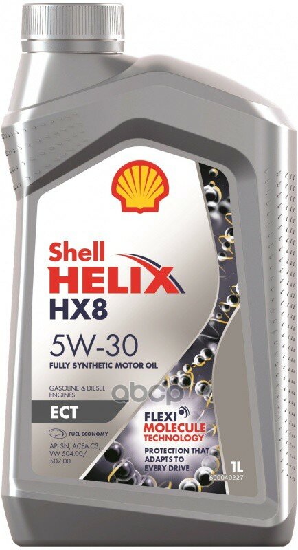 Shell 5w-30 1l Helix Hx8 Ect Моторное Масло Синтетическое