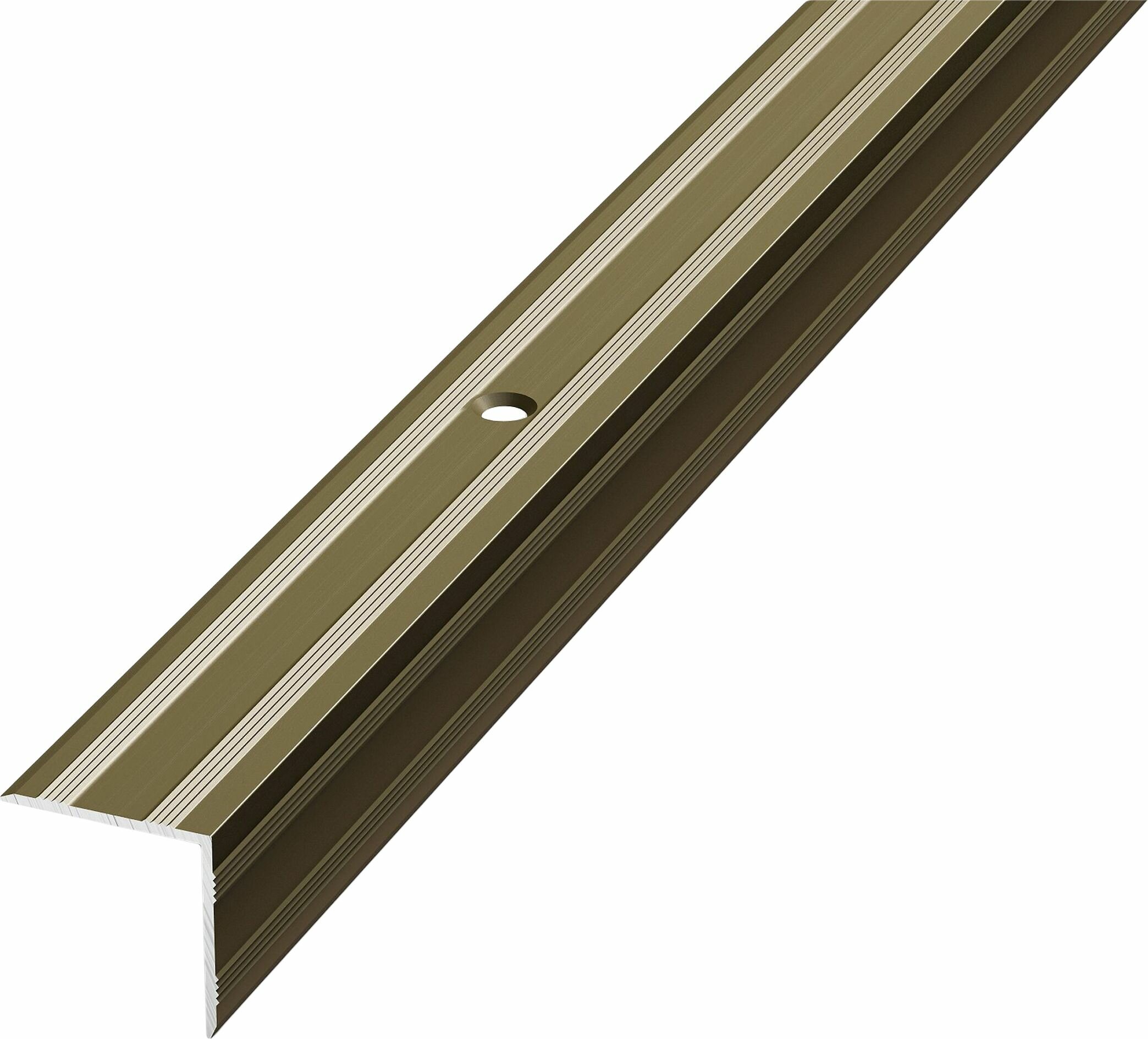 фото Уголок лука ПУ 05 900.04Л Анод бронза 900х20 мм