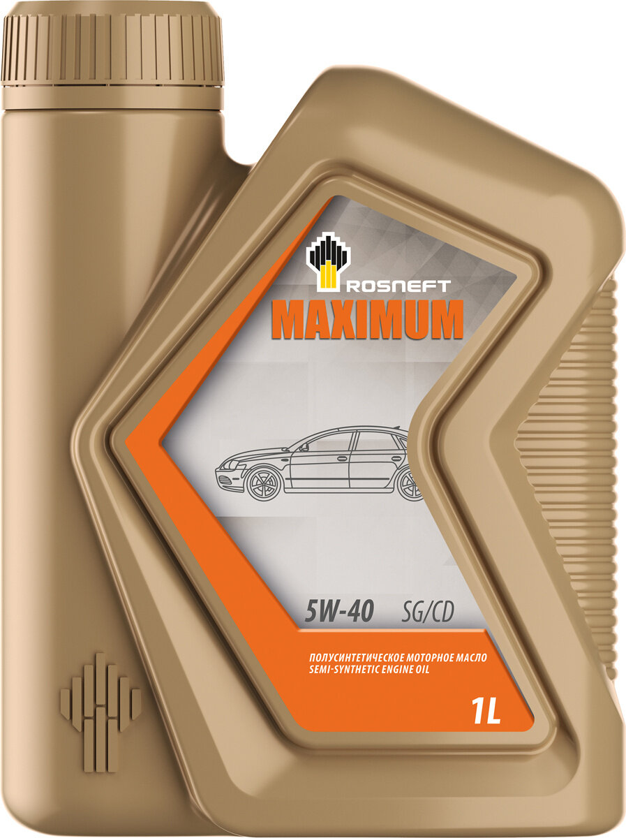 Моторное масло Rosneft Maximum 5w40 1л