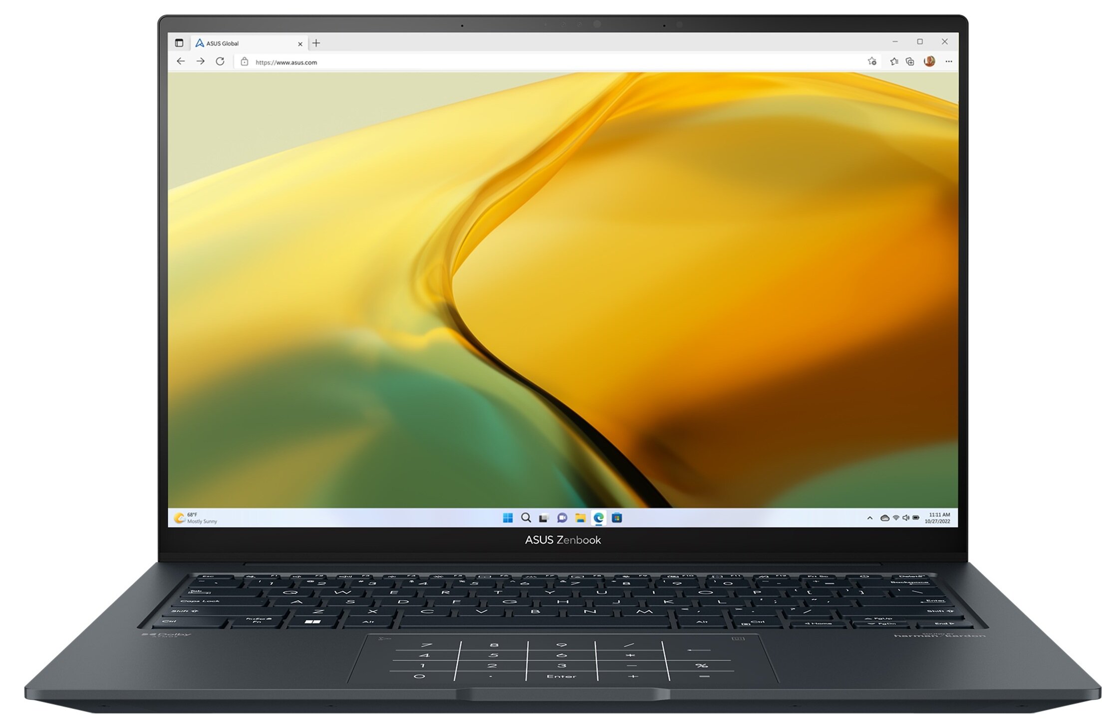 Ноутбук Asus ZENBOOK 14X OLED UX3404Va-M9287W 90NB1081-M00H90 (CORE i7 2400 MHz (13700H)/16384Mb/1024 Gb SSD/14,5"/2880x1800/Win 11 Home)